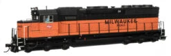 Walthers Proto 920-48153 - EMD SD45 Milwaukee Road (MILW) 14 - HO Scale