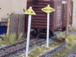 Osborn Models - RRA-3053 - Yard Limit Signs - N Scale