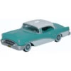 Oxford Diecast 87BC55001 - Buick Century 1955 Turquoise And Polo White 1:87