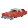 Oxford Diecast 87TH56004 - Ford Thunderbird 1956 Fiesta Red_Colonial White 1:87