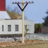 Osborn Models 3068 - Telephone Poles (12) - N Scale