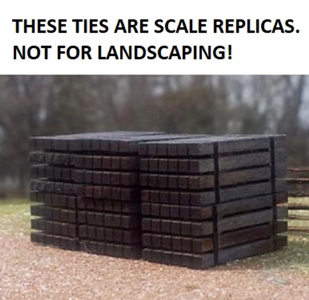 Osborn Models 1095 - Bundle Of Ties - HO Scale