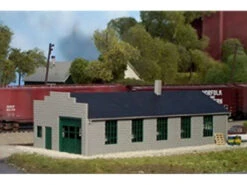 Pikestuff 541-0009 - Service Garage / Machine Shop - HO Scale Kit