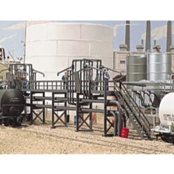 Walthers Cornerstone 933-3104 - Oil Loading Platform Kit - HO Scale