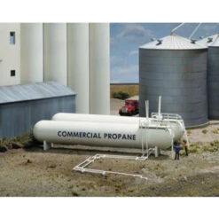 Walthers Cornerstone 933-3129 - Propane Tanks 2/ - HO Scale