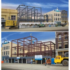 Walthers Cornerstone 933-3761 - Skyscraper Construct Site - HO Scale