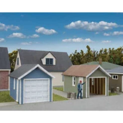 Walthers Cornerstone 933-3796 - Single-Car Garage 2/ - HO Scale