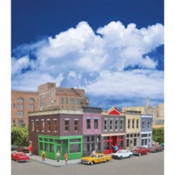 Walthers Cornerstone 933-3850 - Merchant Row I Kit - N Scale