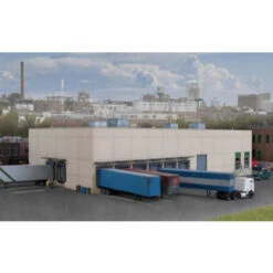 Walthers Cornerstone 933-3862 - Modern Concrete Warehouse - N Scale