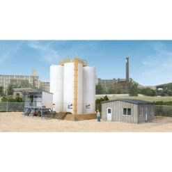 Walthers Cornerstone 933-4038 - Truck Oil Loading Station - HO Scale