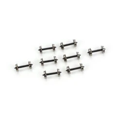 Athearn 90506 - 33" Metal Wheelset, Short Axle, 8 Per Pack - HO Scale