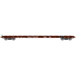 Athearn RTR 97085 - 60' Flat Car Southern (SOU) 152166 - HO Scale