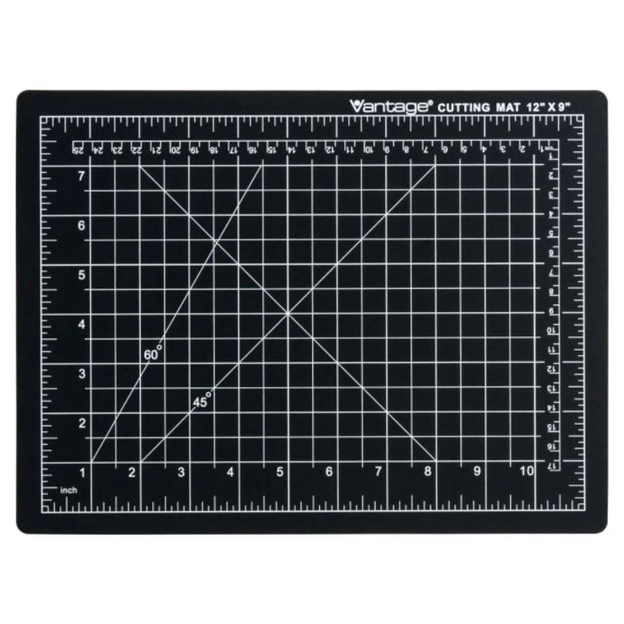 Dahle® Dahle 10670 - Vantage 9" X 12" Self Healing Cutting Mat (Black)