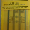 Gold Medal Models 160-16 - Loco-Motives Two-Bay Hopper Detail Set - N Scale