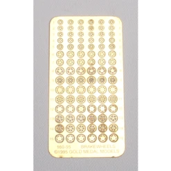 Gold Medal Models 160-55 - Assorted Brakewheels (90 Brakewheels In 15 Different Styles)