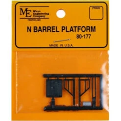 Micro Engineering 80-177 - Barrel Platform With Barrel - N Scale