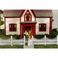 Monroe Models 2308 - Ornate Picket Fence - HO Scale Kit