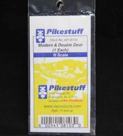 Pikestuff 541-8103 - Modern & Double Door - N Scale Kit