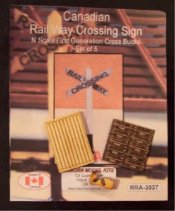 Osborn Models 3037 - 1st Generation Crossbucks - N Scale