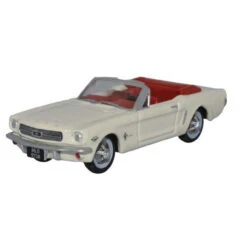 Oxford Diecast 87MU65005 - 1965 Ford Mustang Convertible - Assembled - HO Scale