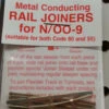 PECO SL-310 - Metal Conducting Rail Joiners For Code 55/80 - N Scale