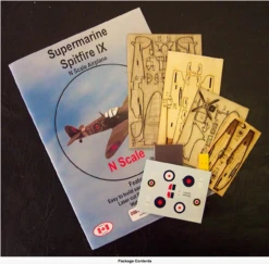 Osborn Models 3075 - Supermarine Spitfire IX - N Scale Kit