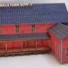 RslaserKits 3008 - Wills Feed And Seed - N Scale Kit