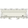 Accurail 2292 - ACF 2-Bay Covered Hopper - 1980's With Consolidated Stencil, Data Only - HO Scale Kit