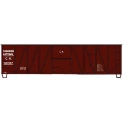 Accurail 4121 - 40' Single Sheath Wood Boxcar Canadian National (CN) 501587 - HO Scale Kit