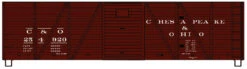 Accurail 7118 - 40' Single Sheath Wood Boxcar Chesapeake & Ohio (C&O) 254920 - HO Scale