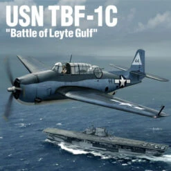 Academy 12340 - TBF-1C "Battle Of Leyte Gulf" USN United States - 1:48 Scale Kit