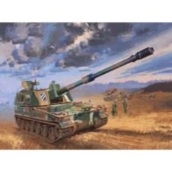 Academy 13219 - R.O.K. ARMY K9 THUNDER SELF-PROPELLED HOWITZER Korea - 1:35 Scale Kit