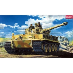 Academy 13239 - TIGER I WWII TANK WITH INTERIOR Germany - 1:35 Scale Kit