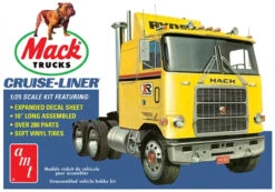 AMT 1062 - Mack Cruise-Liner Semi Tractor - 1:25 Scale Kit