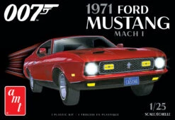 AMT 1187 - James Bond 1971 Ford Mustang Mach I - 1:25 Scale Kit