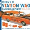 AMT 1201 - 1963 Chevy II Station Wagon W/ Trailer - 1:25 Scale Kit