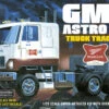 AMT 1230 - GMC Astro 95 Semi Tractor (Miller Beer) - 1:25 Scale Kit