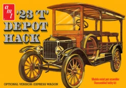 AMT 1237 - 1923 Ford T Depot Hack - 1:25 Scale Kit