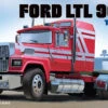 AMT 1238 - Ford LTL 9000 Semi Tractor - 1:24 Scale Kit
