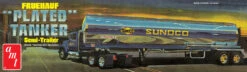 AMT 1239 - Fruehauf Plated Tanker Trailer (Sunoco) - 1:25 Scale Kit