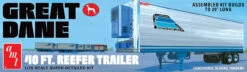 AMT 1249 - Great Dane 40' Reefer Trailer - 1:25 Scale Kit