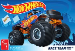 AMT 1256 - Race Team Monster Truck Hot Wheels - 1:25 Scale Kit