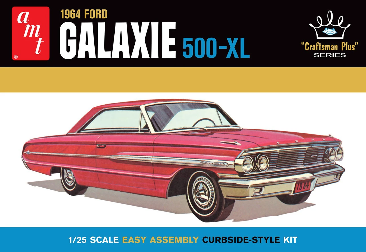 AMT 1261 - 1964 Ford Galaxie "Craftsman Plus Series" - 1:25 Scale Kit