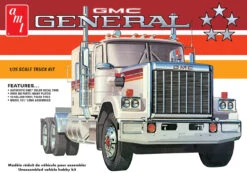 AMT 1272 - 1976 GMC General Semi Tractor - 1:25 Scale Kit