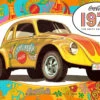 AMT 1284 - Volkswagen Superbug 1971 Uniy Graphics (Coke) - 1:25 Scale Kit