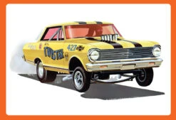 AMT 1293 - 1965 Chevy II Nova AWB "Twister" - 1:25 Scale Kit