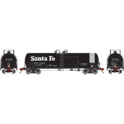 Athearn RTR 15946 - RTC 20,900 Gallon Tank Atchison, Topeka And Santa Fe (ATSF) 98494 - HO Scale