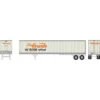 Athearn RTR 16097 - 45' Z-Van Trailer Rio Grande (RGTZ) 230081 - HO Scale