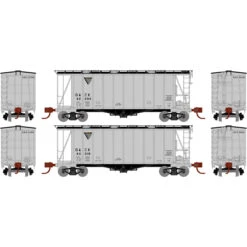 Athearn 23872 - GATC 2600 Airslide Hopper General American (GACX) 420390, 44918 - N Scale