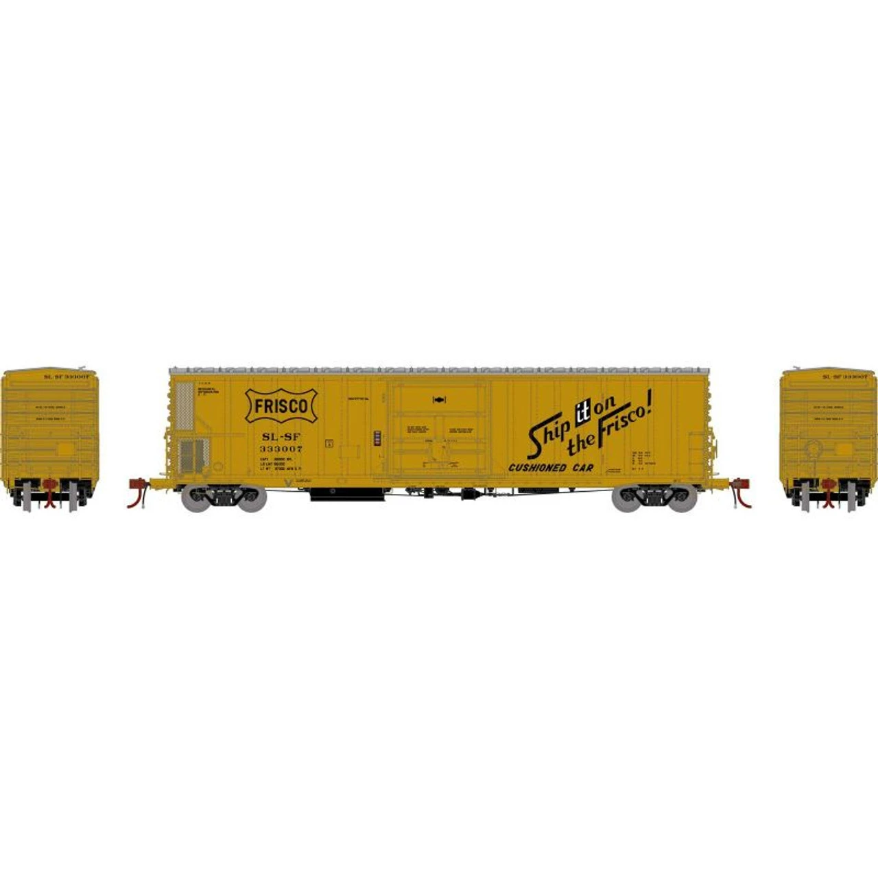 Athearn 24616 - FGE 57' Mechanical Reefer St Louis - San Francisco (SLSF) 333042 - N Scale